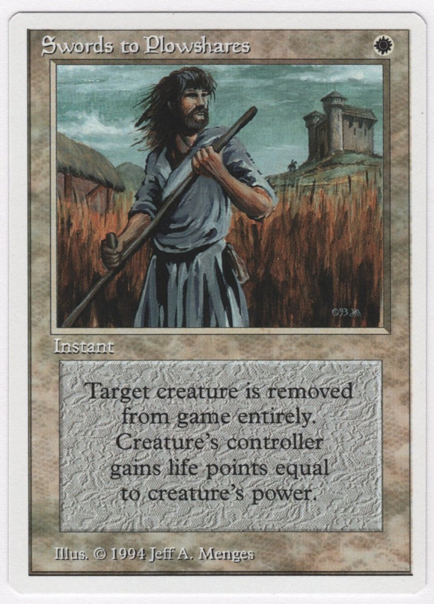 画像1: Swords to Plowshares [Summer Magic] (1)