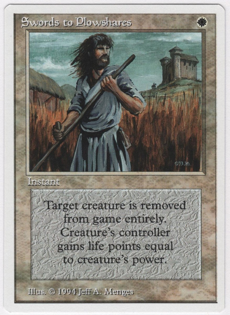 画像1: Swords to Plowshares [Summer Magic] (1)